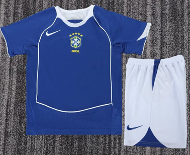 Brasil 2a Equipación 2004 - NIÑOS